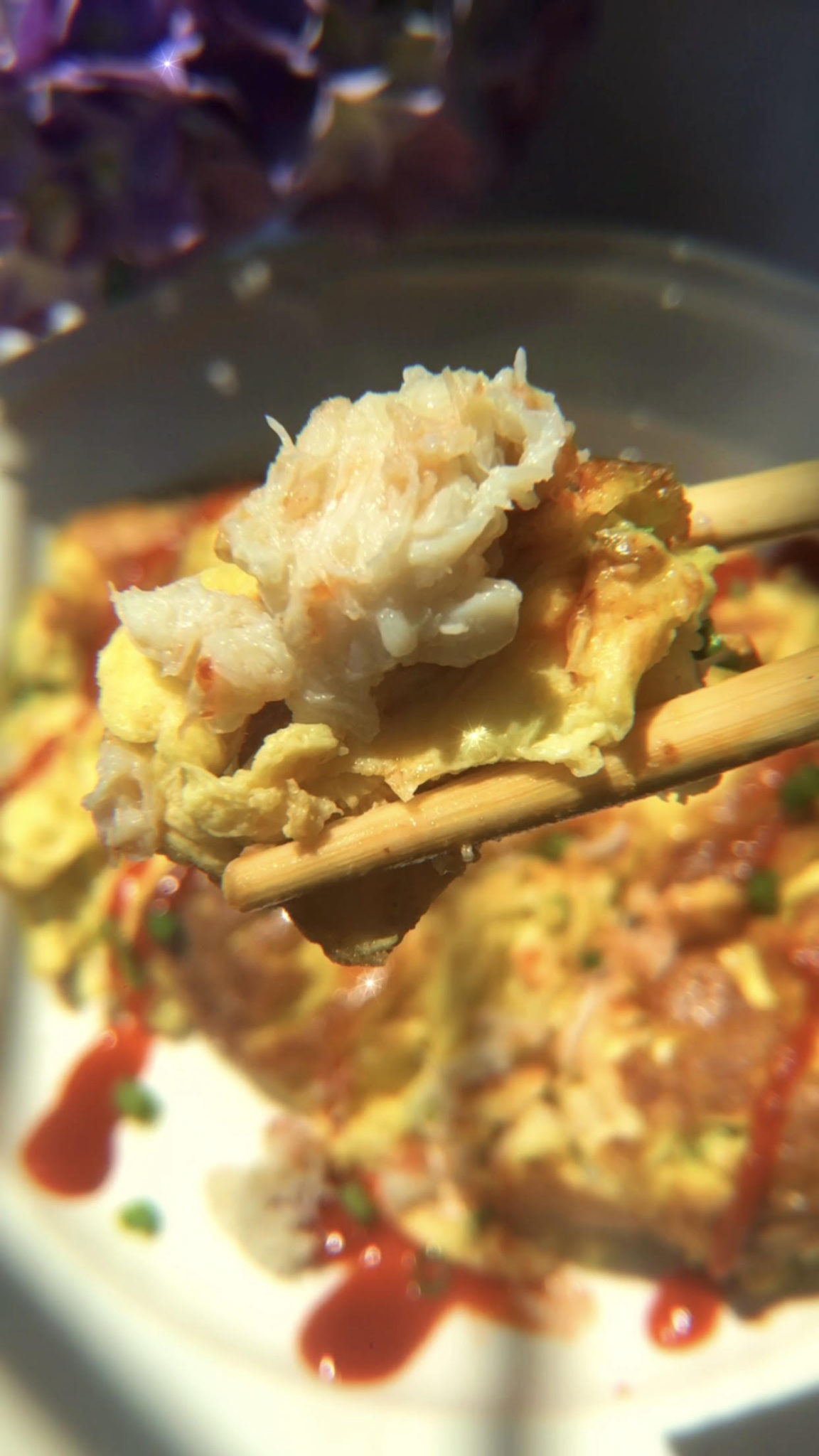 Sesame Chicken Jasmine and Tea