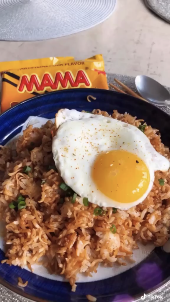 Ramen Noodle Fried Rice Jasmine and Tea