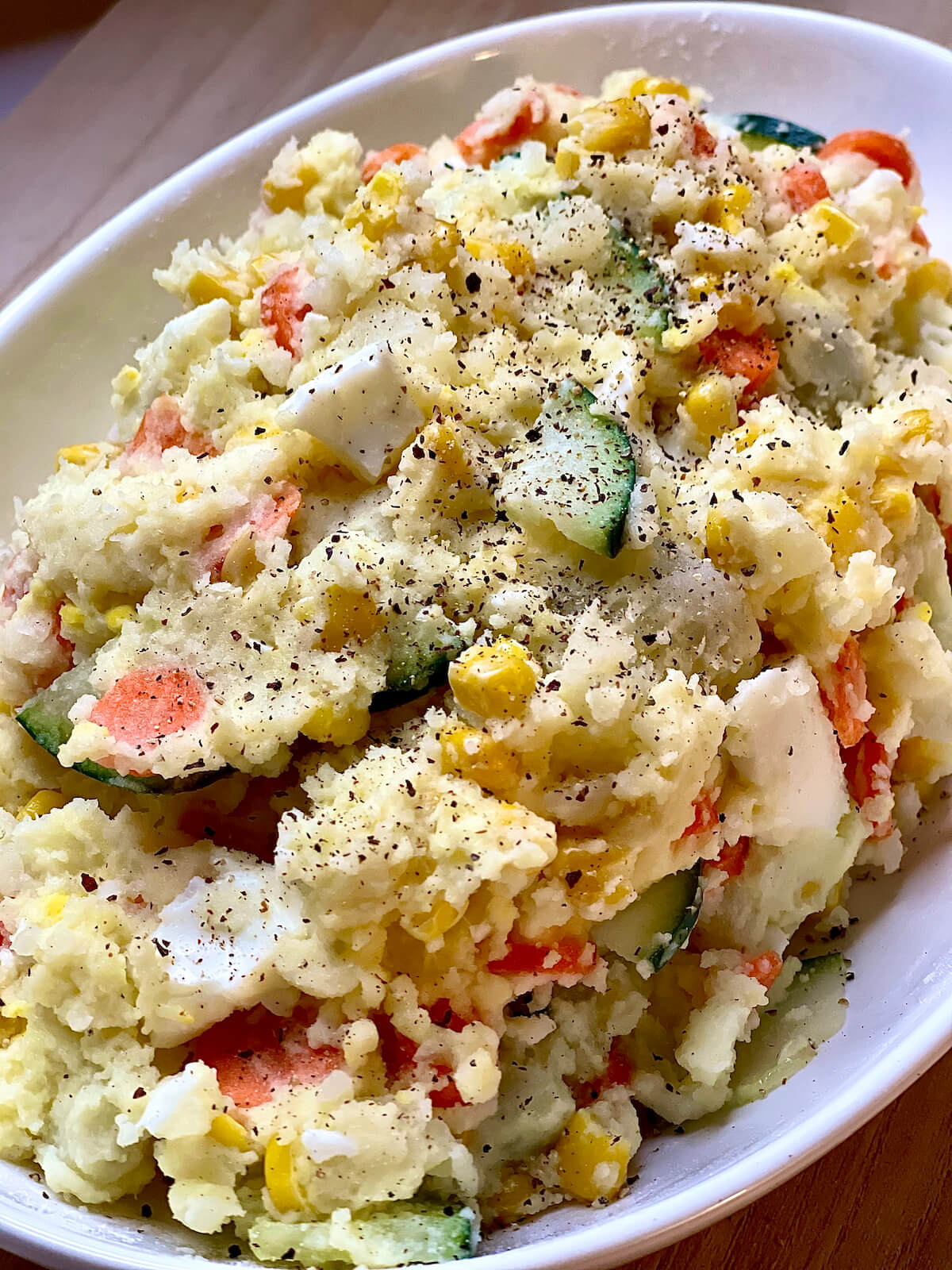 Japanese Potato Salad Jasmine and Tea