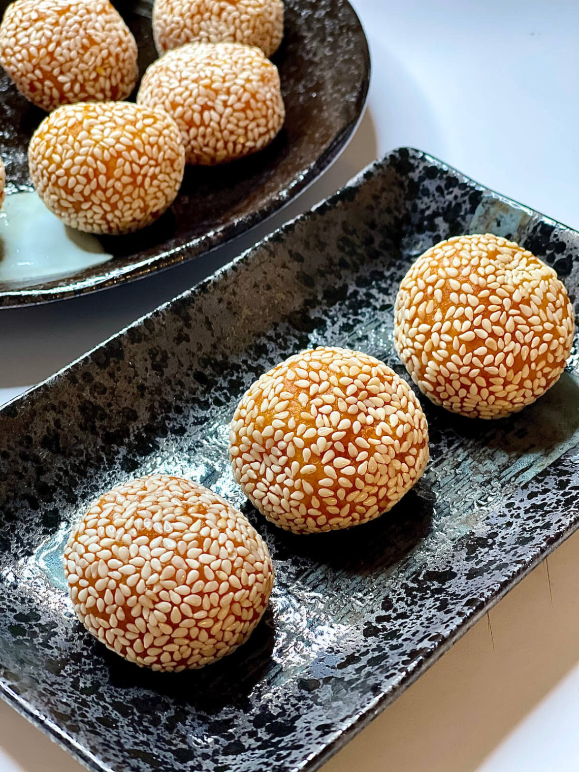 Sweet Potato Sesame Balls Jasmine and Tea
