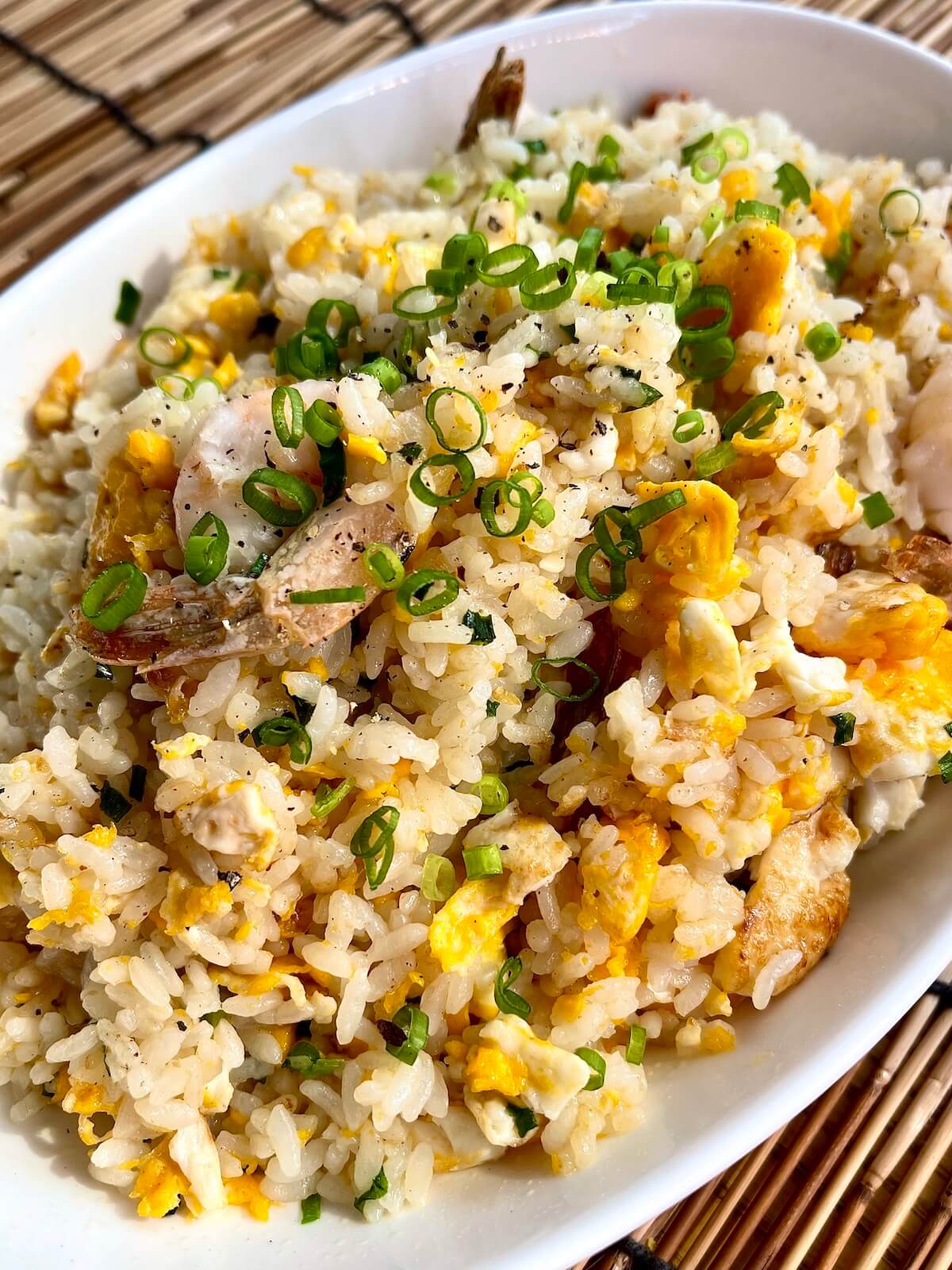 Shrimp Fried Rice - Jasmine and Tea