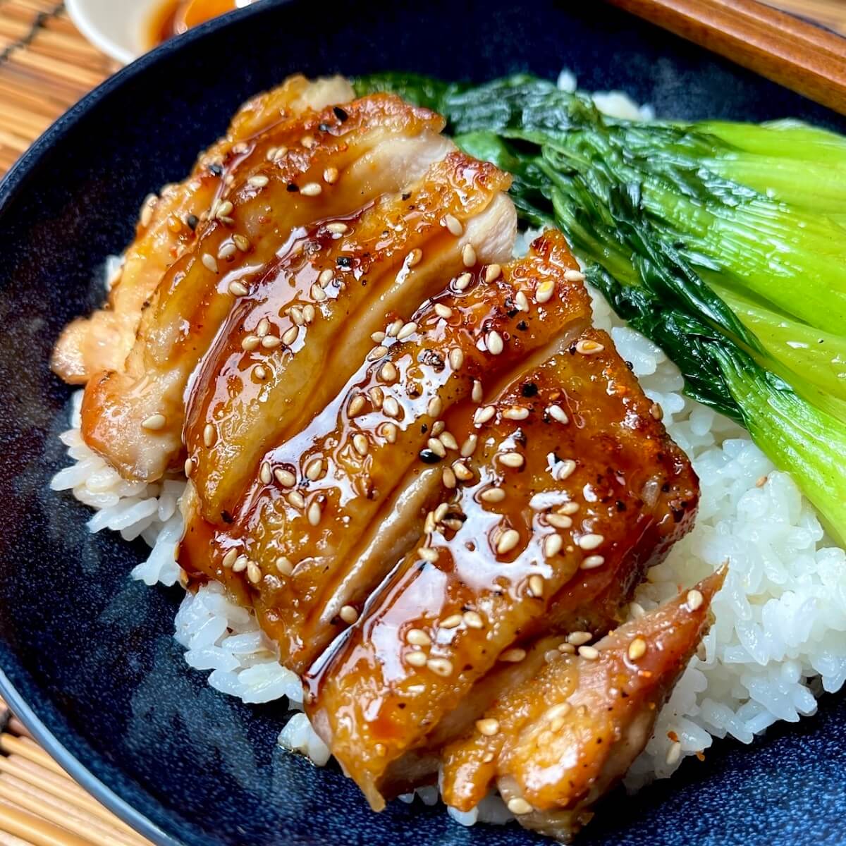 Chicken teriyaki with deals rice