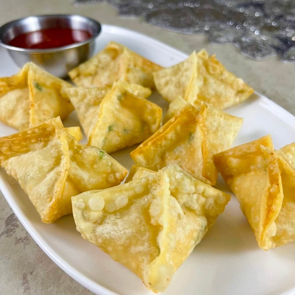 Crab Rangoon - Jasmine and Tea