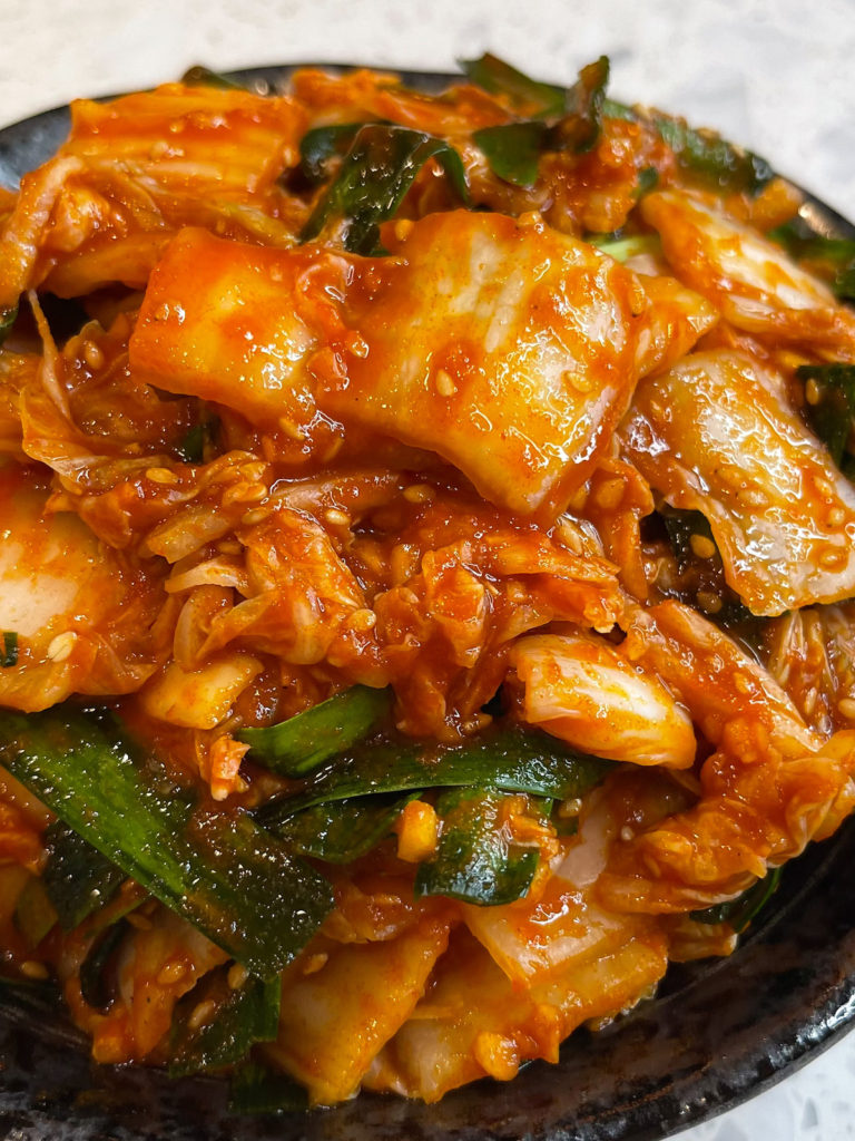 kimchi close up